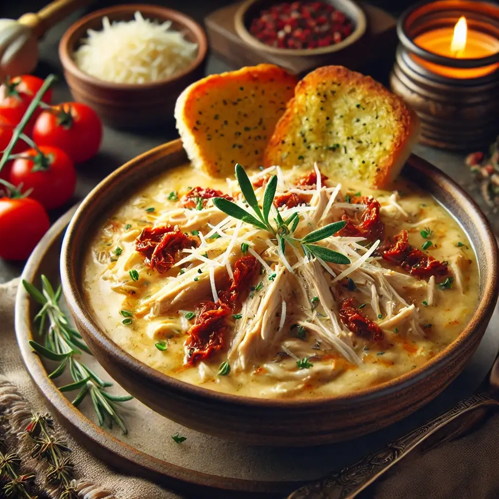 Ready to make a meal that will have everyone asking for seconds? Try this Marry Me Chicken Soup, a rich and flavorful dish made with chicken, sun-dried tomatoes, and creamy parmesan. It's the perfect recipe for any occasion where you want to wow your guests!