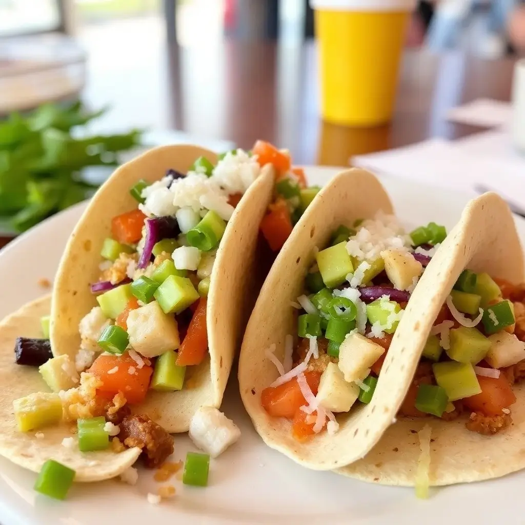 Treat yourself to the delicious Tacos El Cunado experience with mouthwatering carne asada and al pastor tacos, served with fresh guacamole and homemade salsa, offering the perfect blend of traditional Mexican flavors.