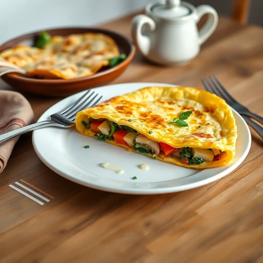 Easy omelet recipe with 10 variations for breakfast